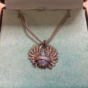 Rare Juicy Couture Hardcore Juicy Glam Necklace